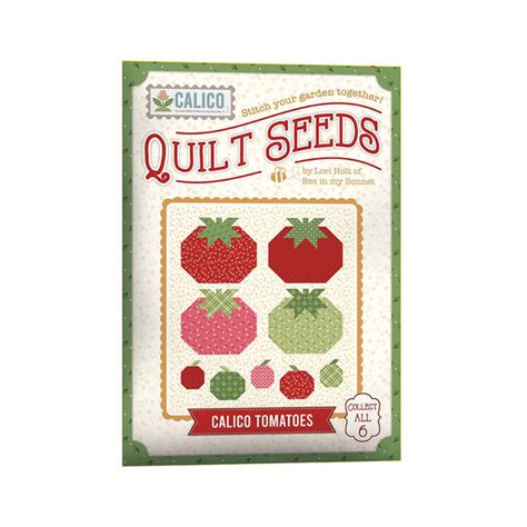 Lori Holt Quilt Seeds™ Pattern Calico Tomato Riley Blake Designs