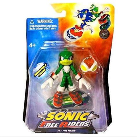 Sonic The Hedgehog Free Riders Jet The Hawk Action Figure Walmart