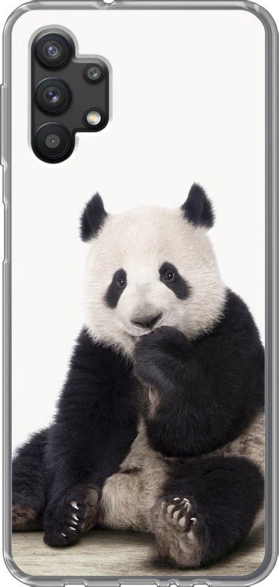 Samsung Galaxy A32 5G Hoesje Baby Panda Panda Jong Pandabeertje