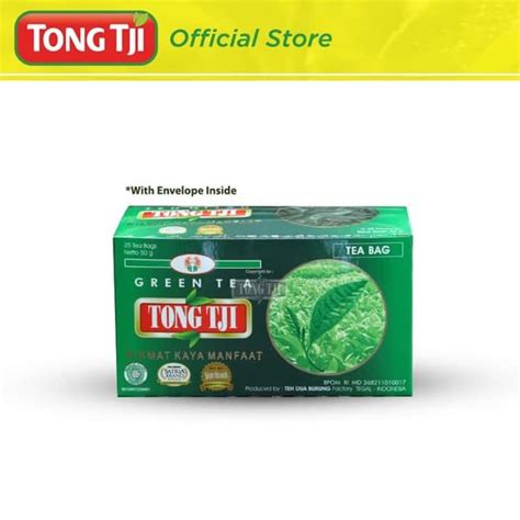 Jual TURUN HARGA Tong Tji Green Tea Teh Hijau Tea Bag Teh Celup Di