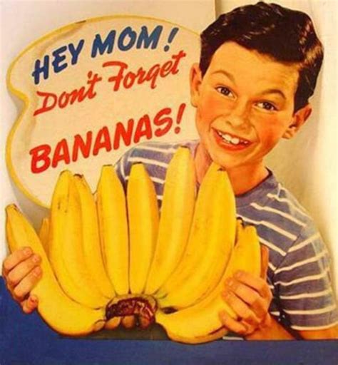 23 Vintage Banana Ads We Love Vintage Everyday