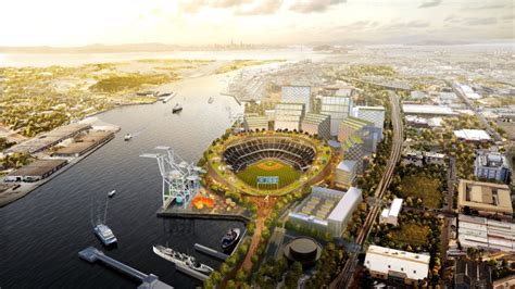 Todays Eye Candy New Oakland Athletics Ballpark Renderings Ballpark