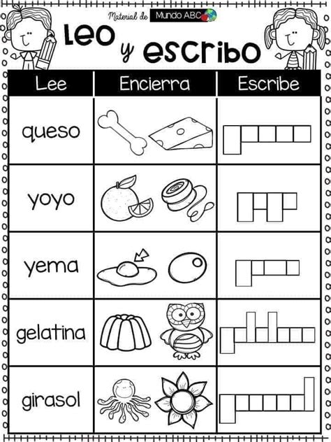 Leo Y Escribo 7 Imagenes Educativas