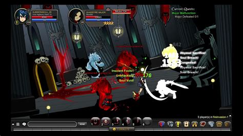 Aqw Void Highlord Class Solo Boss Shadefire Major Youtube