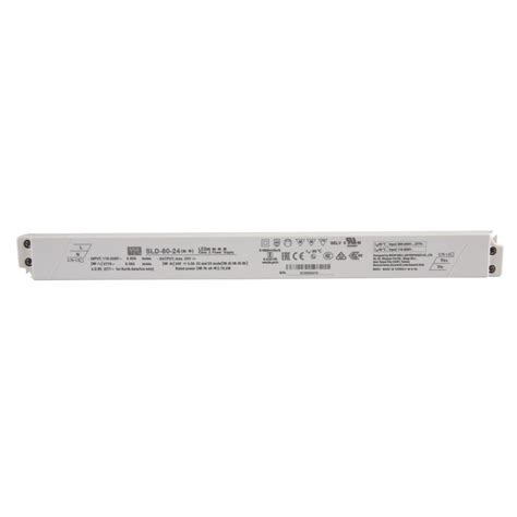 Mean Well SLD 80 24 LED Trafo 80 W 24 VDC 3 3 A IP20 Möbelzulassung