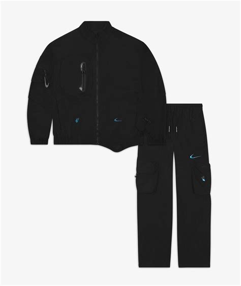 Black Nike Track Suit X Off White Svd