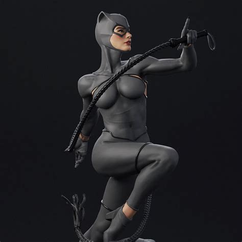 Catwoman Stl 3d Printing Model