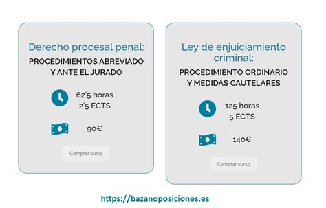 Qué cursos son baremables en las Oposiciones de Justicia Bazán