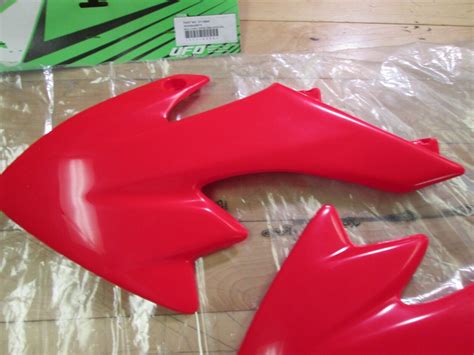 UFO HO03643 070 RADIATOR COVER HONDA CRF50 RED For Sale Online EBay