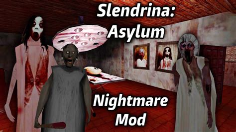 Slendrina Asylum Nightmare Mod Full Gameplay Youtube