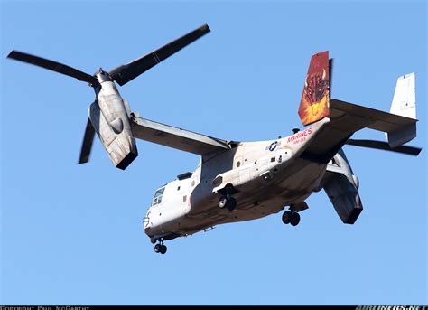 Bell Boeing Mv 22b Osprey Usa Marines Aviation Photo 7621269