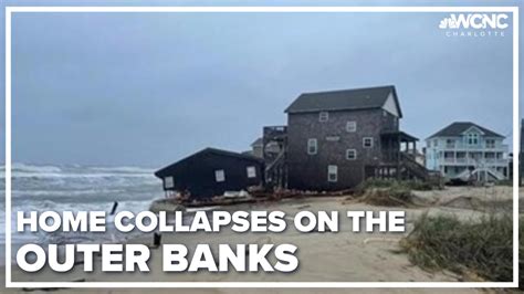 Outer Banks Beachside Home Collapses In Rodanthe NC Wcnc