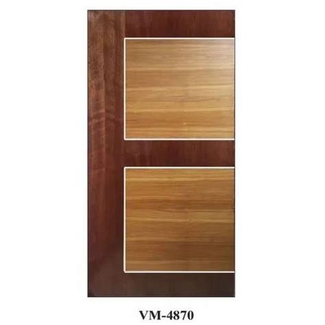 Teak Wood Interior Vm 4870 Natural Veneer Door At Best Price In