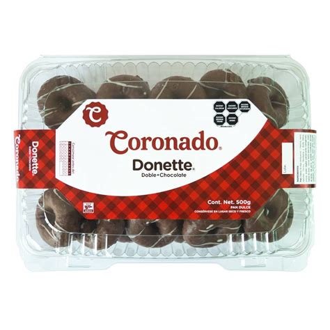 Mini Donas Coronado Doble Chocolate G Walmart