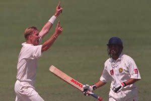 Brett Lee shows his passion upon dismissing Sachin Tendulkar, Prime ...