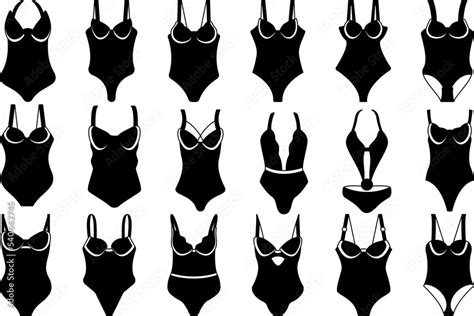 Lingerie Svg Lingerie Silhouette Sexy Sleepwear Svg Bra Svg Women