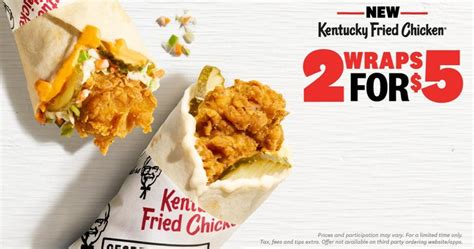 KFC releases fried chicken wraps nationwide | QSR Web