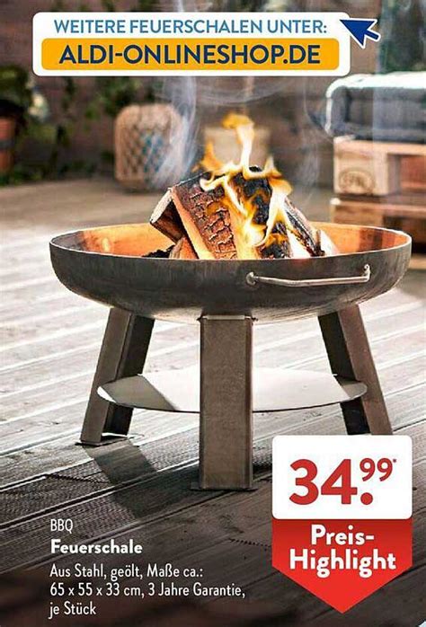 Bbq Feuerschale Angebot Bei Aldi S D Prospekte De