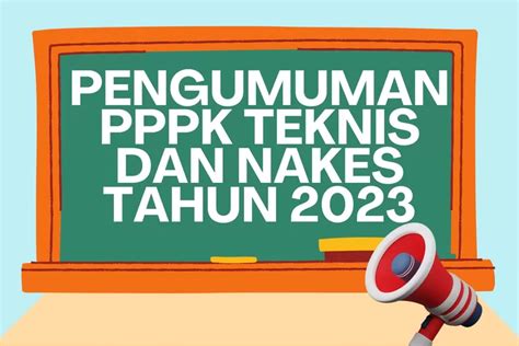 Pengumuman Hasil Seleksi Kompetensi Pengadaan Pegawai Pemerintah Dengan