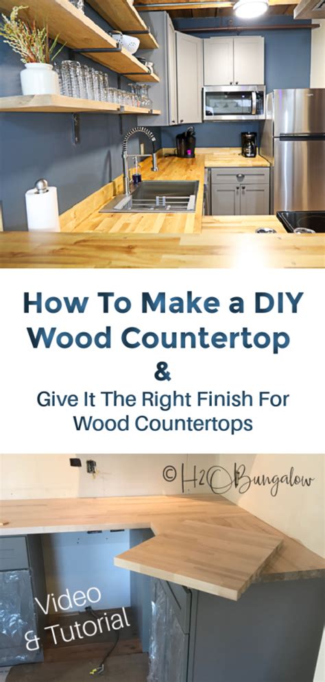 How To Finish A Wood Kitchen Countertop – Things In The Kitchen