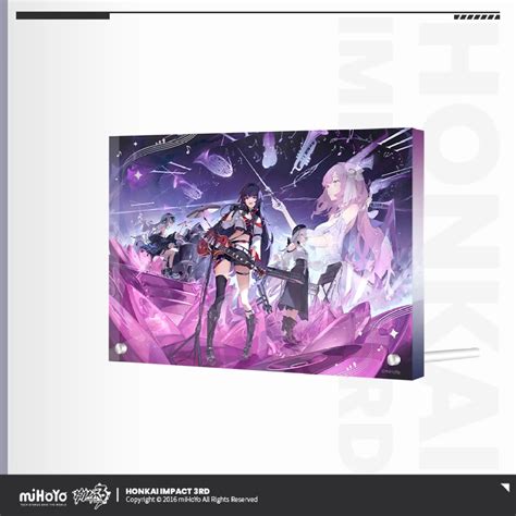 Honkai Impact 3rd Dreamy Euphony Concert Acrylic Block ACGN Merch Shop