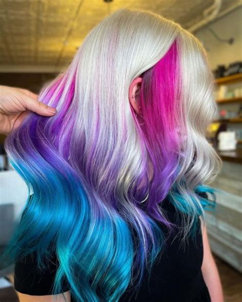 20 Juicy Examples Of Underlayer Hair Color Trend