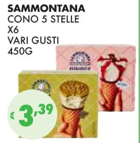 Sammontana Cono Stelle X Vari Gusti G Offerta Di Et