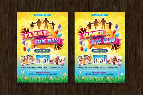 Customizable Family And Friends Day Flyer Template