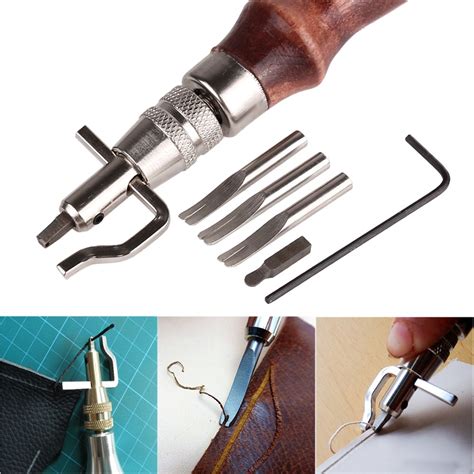 Yokoyama Alat Diy Kulit In Leather Craft Stitching Sewing Tool Set