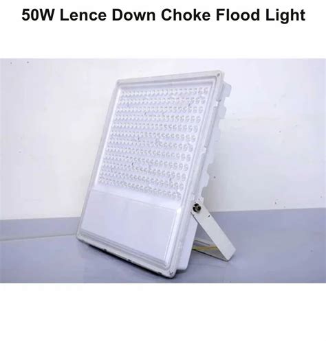 W Lence Down Choke Flood Light For Outdoor Pure White At