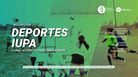 Lanzamos Las Inscripciones Para Nuestros Deportes Instituto