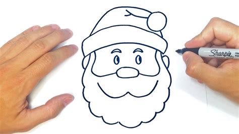 Como Dibujar A Papa Noel Dibujo De Pap Noel Youtube