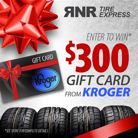 Gift Card Giveaway Rnr Tire Express