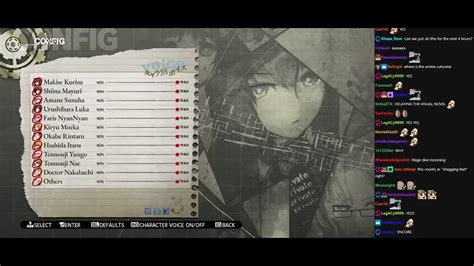 Joseph Anderson Steins Gate Stream 5 With Chat 04 03 2021 YouTube