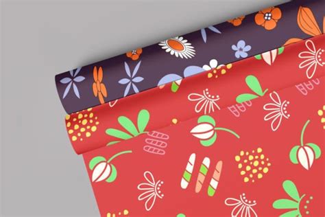 Gift Wrapping Paper Rolls Mockup Graphic By Rami S Design Creative