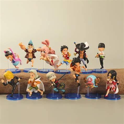 Pcs Set Anime One Piece Luffy Zoro Boa Shirahoshi Ace Action Figure