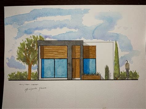 Descobrir 84 Imagem Fachadas De Casas Dibujo Arquitectonico Abzlocal Mx