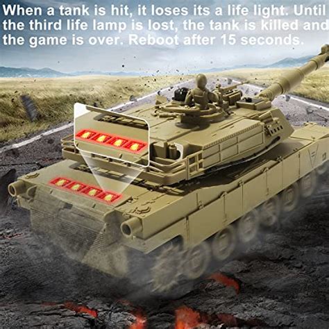 Remote Control Tank 1 28 RC US MIA2 Abrams Army Tank Toy 2 4 GHz RC