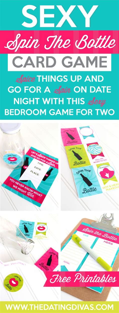 Date Night Sexy Spin The Bottle Couples Game Night Date Night Games