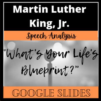 Martin Luther King, Jr. Speech Analysis: What's Your Life's Blueprint ...