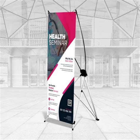 X-Style Collapsible Outdoor Banner Stands