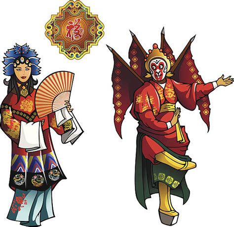 Top 60 Peking Opera Clip Art Vector Graphics And Illustrations Istock