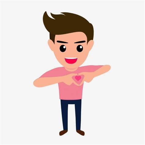 Gestures Clipart Vector Heart Shaped Heart Gesture Gesture Cartoon