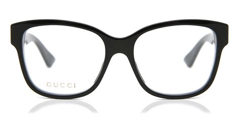 Gucci GG0038O 001 Eyeglasses in Black | SmartBuyGlasses USA