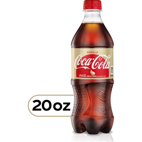 Coca-Cola Vanilla Bottle, 20 fl oz | Cola | Baker's IGA