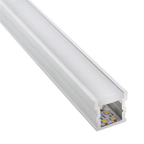 KIT Perfil Aluminio FOOT Para Tiras LED 2 Metros LEDBOX