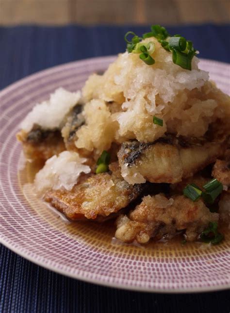 サバの唐揚げ＊おろし和え＊麺つゆとポン酢で失敗無し レシピ 料理 レシピ レシピ 食べ物のアイデア