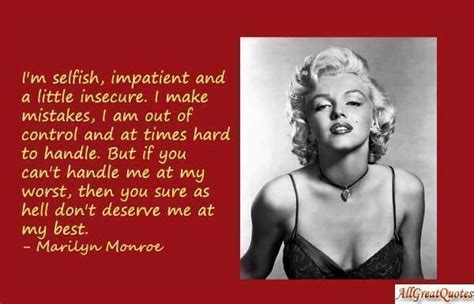 Marilyn Monroe Quotes If You Cant Handle Me Quotesgram