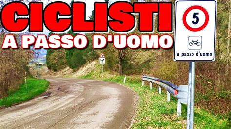 Ciclisti A Km H Causa Buche Youtube