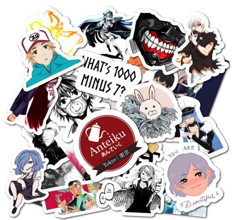 Токийский гуль / Tokyo Ghoul - Наклейки на телефон - Sticker Universe